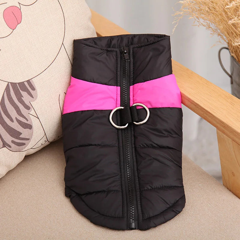 Waterproof Winter Dog Jacket Warm Windproof Pet Coat Vest for Small Large Dogs