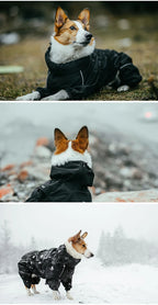 Waterproof Reflective Dog Jumpsuit – Warm Winter Outdoor Coat for Small, Medium & Large Dogs
