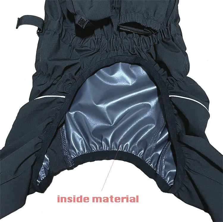 Waterproof Reflective Dog Jumpsuit – Warm Winter Outdoor Coat for Small, Medium & Large Dogs