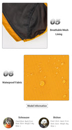 Reflective Waterproof Dog Raincoat – Outdoor Spring Jacket Hoodie for Small & Medium Dogs