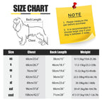 Fleece Full-Body Dog Snowsuit – Cozy 4-Leg Winter Coat for All Size Dogs