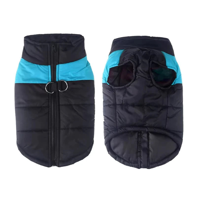 Waterproof Winter Dog Jacket Warm Windproof Pet Coat Vest for Small Large Dogs