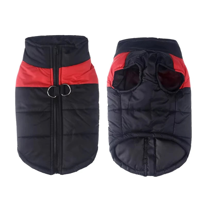 Waterproof Winter Dog Jacket Warm Windproof Pet Coat Vest for Small Large Dogs
