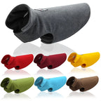 Reversible Fleece Dog Coat – Warm Winter Jacket for Small, Medium & Large Dogs and Puppies