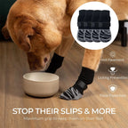 Outdoor Dog Socks – Breathable Non-Slip Waterproof Socks for Medium & Large Dogs, Anti-Shedding Design