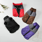 Winter Dog Jacket Windproof Reflective Pet Coat with D-Ring – Small to Large Dogs & Cats