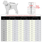 Waterproof Winter Dog Jacket Warm Windproof Pet Coat Vest for Small Large Dogs