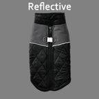 Winter Dog Jacket Windproof Reflective Pet Coat with D-Ring – Small to Large Dogs & Cats