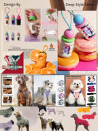 Reflective Waterproof Dog Raincoat – Outdoor Spring Jacket Hoodie for Small & Medium Dogs