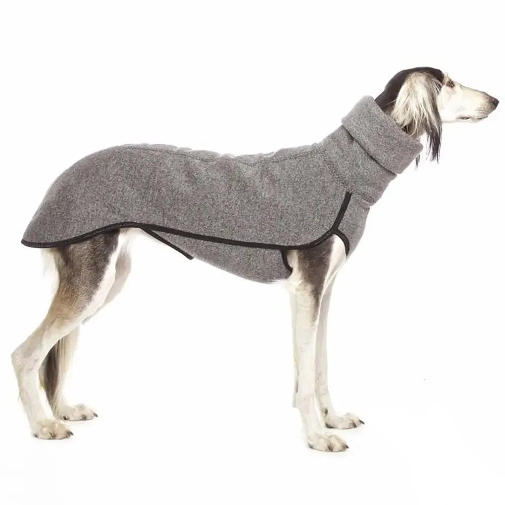 Winter High Collar Dog Sweater – Warm Jumper Coat for Medium & Large Dogs