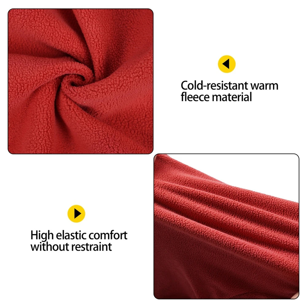 Fleece Full-Body Dog Snowsuit – Cozy 4-Leg Winter Coat for All Size Dogs