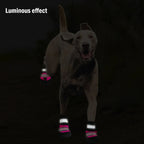 Winter Dog Boots – Waterproof, Anti-Slip, Reflective Paw Protectors for Medium & Large Dogs