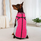 Waterproof Pet Jacket with Harness Winter Warm Coat for Small to Large Dogs Labrador Chihuahua French Bulldog - Outdoor Dog Clothes