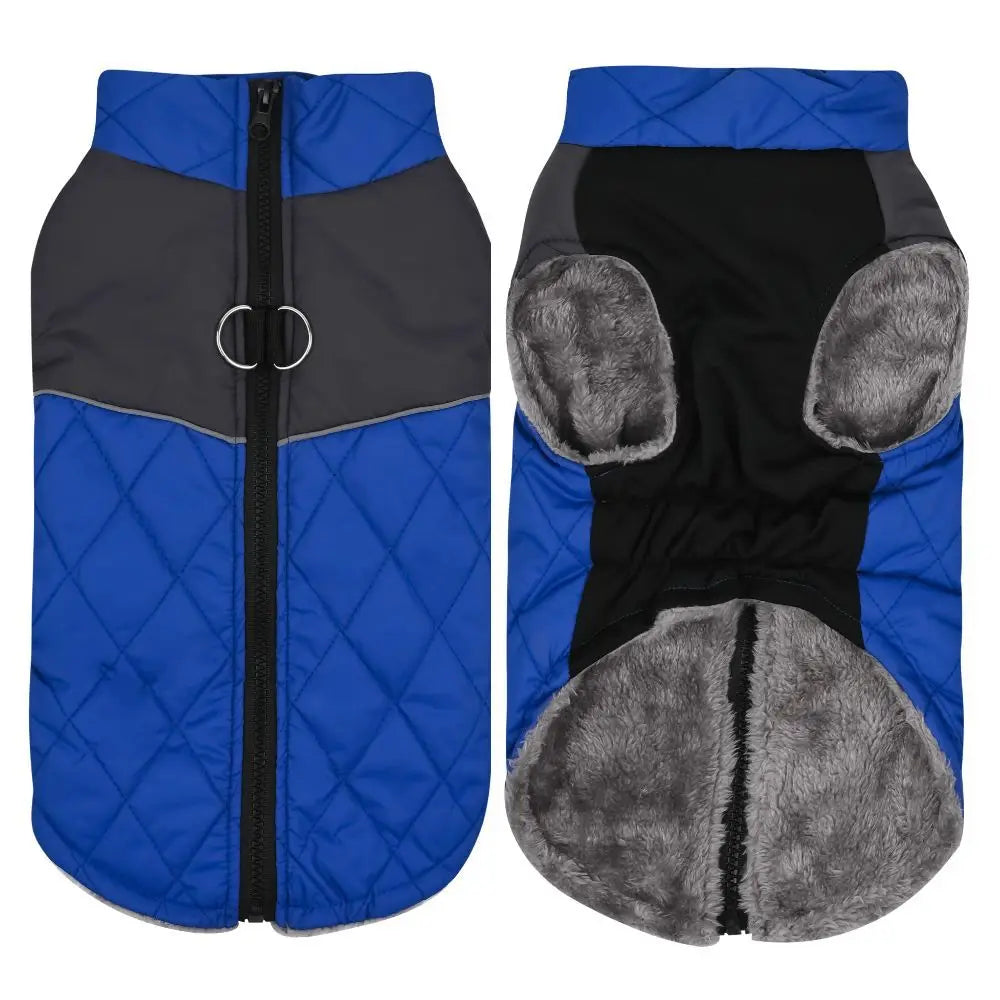 Winter Dog Jacket Windproof Waterproof Pet Coat – Medium & Large Dogs