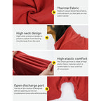 Fleece Full-Body Dog Snowsuit – Cozy 4-Leg Winter Coat for All Size Dogs