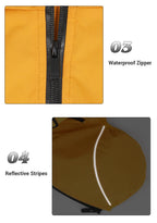 Reflective Waterproof Dog Raincoat – Outdoor Spring Jacket Hoodie for Small & Medium Dogs