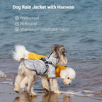 Reflective Waterproof Dog Raincoat – Outdoor Spring Jacket Hoodie for Small & Medium Dogs